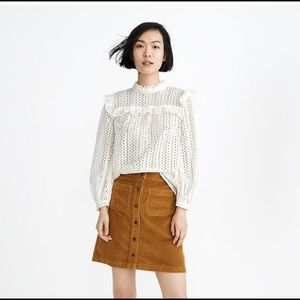 Madewell Eyelet Top